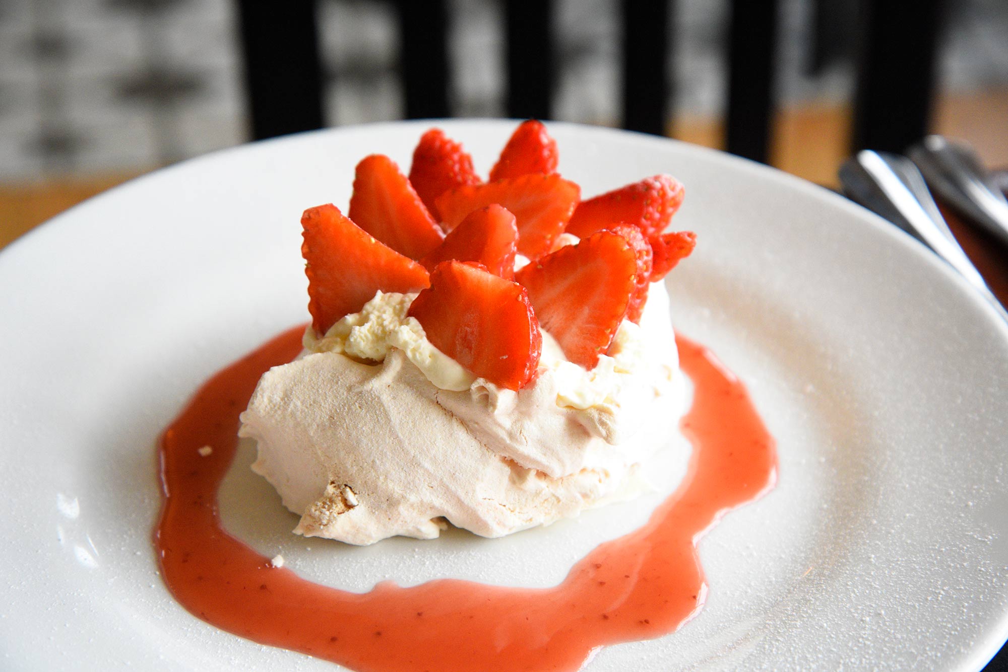 Great desserts available at the Old School Restaurant in Dunvegan
